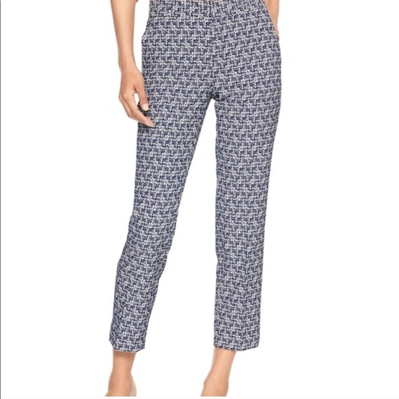 Banana Republic Avery Art Deco Stretch Ankle Pant - Picture 7 of 7